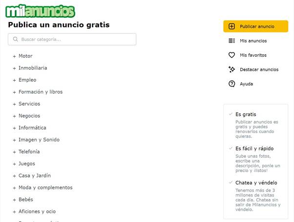 Gaviota Descomponer Último Aprende a poner anuncios en Milanuncios - GolemJob.com